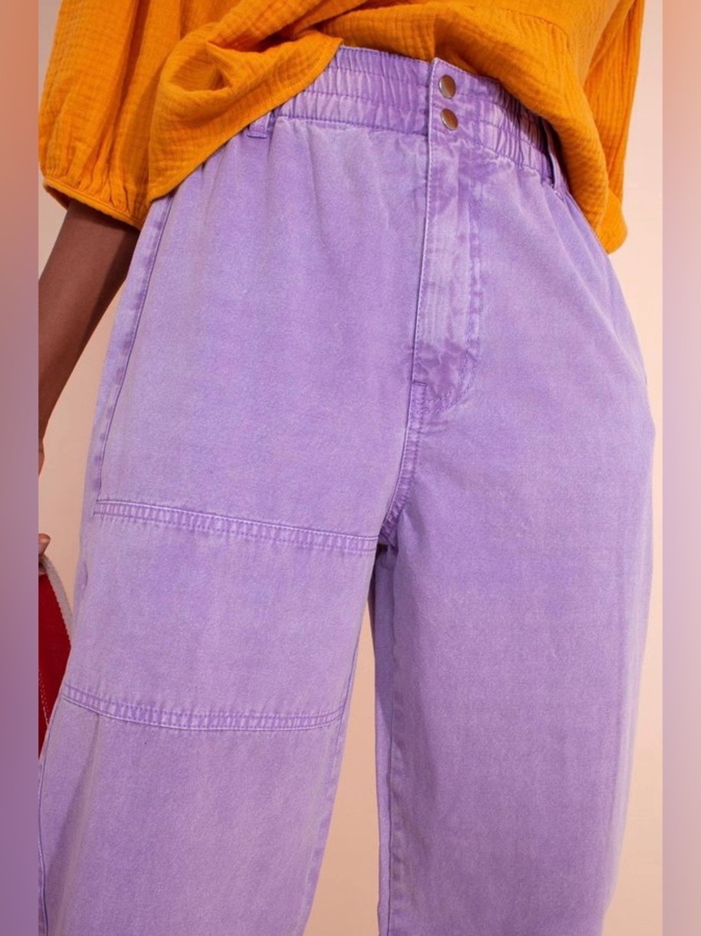 L.F. Market Colin Jeans in Lilac - Picture 4 of 12